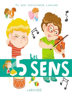 cover image of Les cinq sens